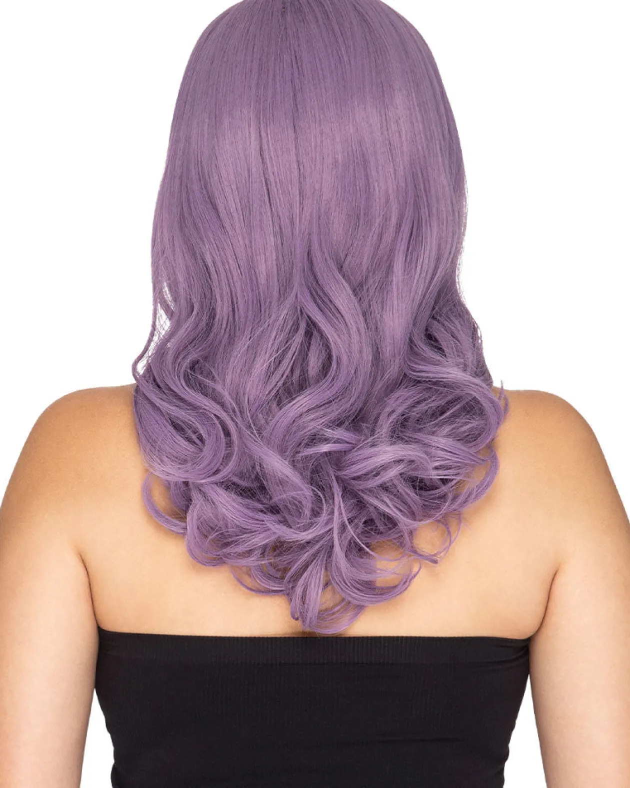 * Glamour Deluxe Ashes Of Violets Purple Long Wavy Wig Sale