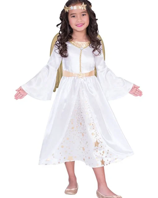 Amscan AU Golden Angel Girls Costume Fashion