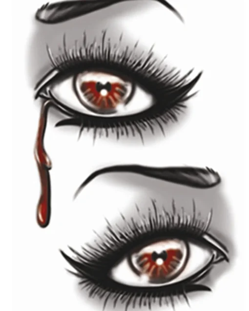 Tinsley Transfers Gothic Evil Eye Fx Temporary Tattoo Store