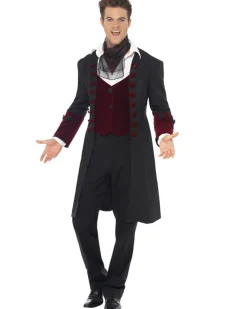 Smiffys Gothic Vampire Mens Costume Cheap