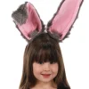 Elope Grey Bendy Bunny Ears Headband Discount