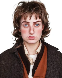 The Wig Outlet Halfling Brown Layered Shag Wig Discount