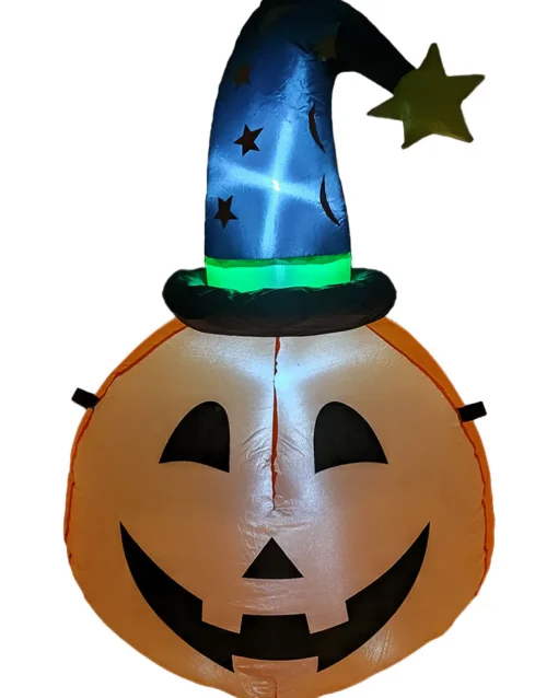 Channal Inflatables Halloween Pumpkin Witch Lawn Inflatable 1M Cheap