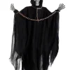 Fun World Hanging Light Up Reaper Prop 91Cm New