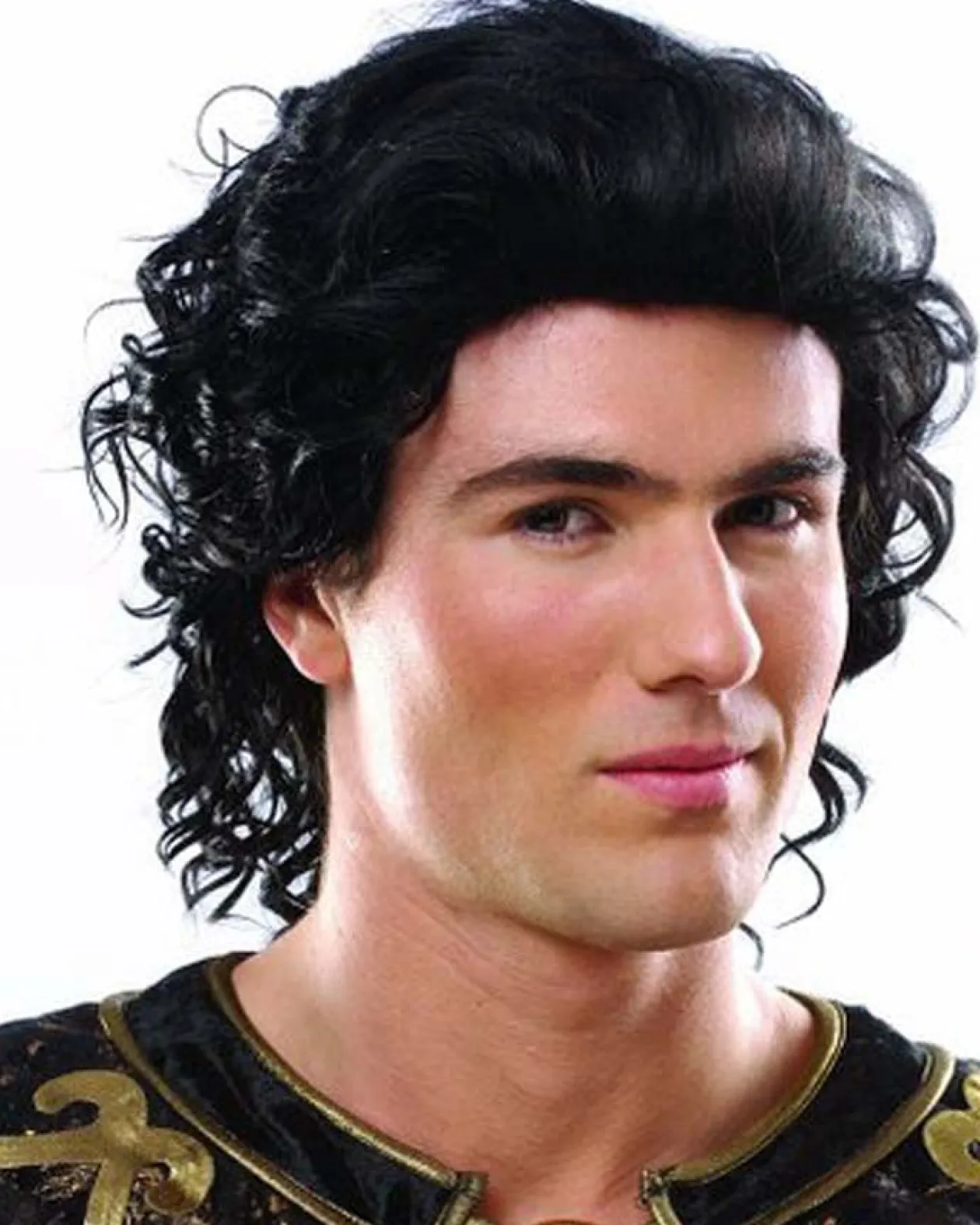 Costume Culture by Franco Historical Hunk Black Wig Shop