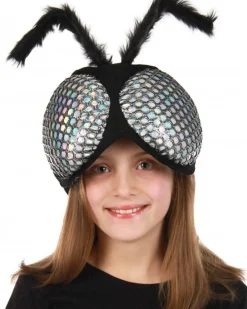 Elope Holographic Fly Eyes Plush Headband Best Sale