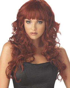 California Costumes Impulse Fringed Auburn Wig Shop