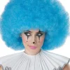 California Costumes Jumbo Afro Blue Wig Clearance