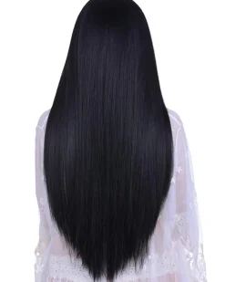 Rockstar Wigs Lace Front Yaki Long Black Premium Wig Best