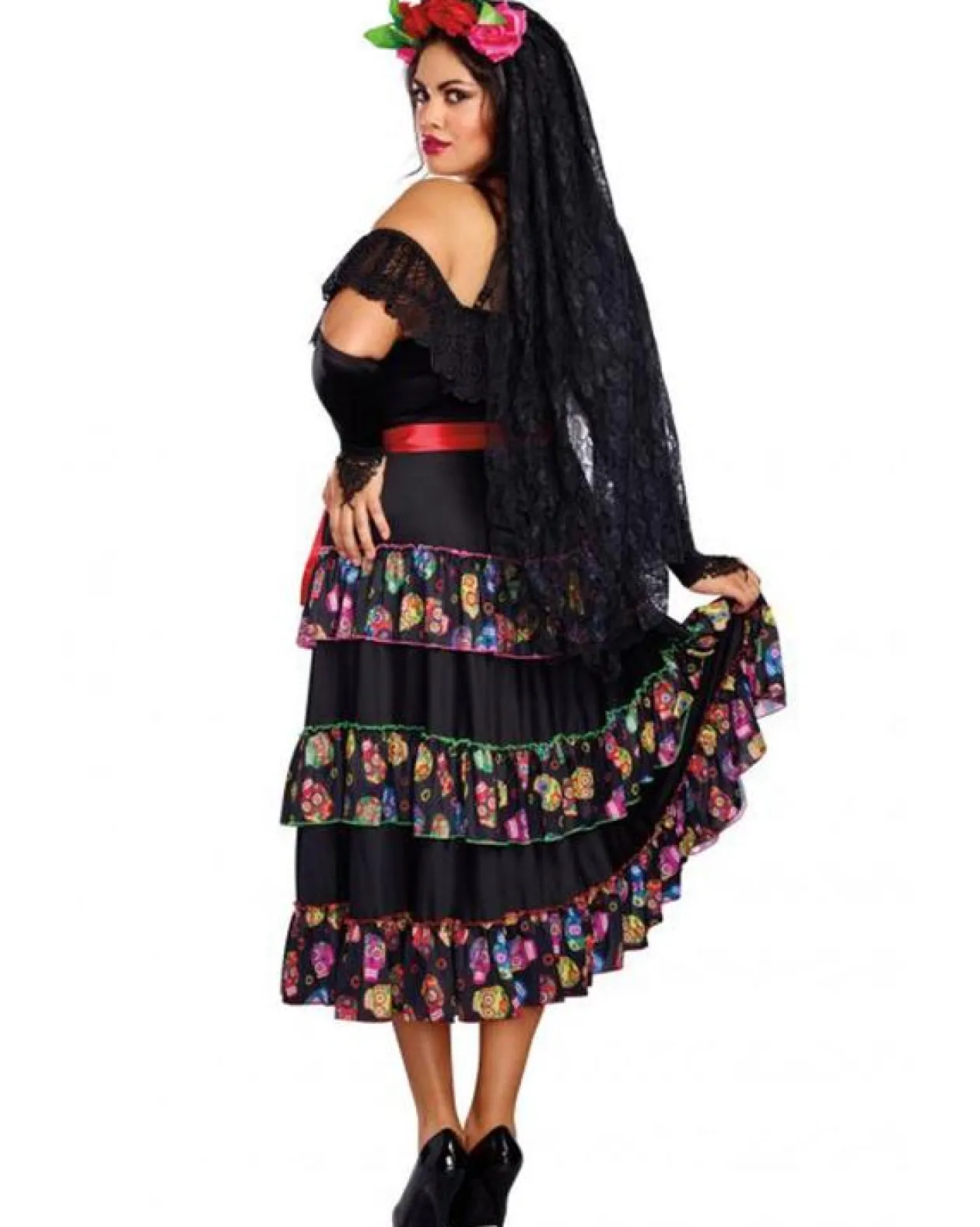 Dreamgirl International Lady Of The Dead Plus Size Womens Costume Best Sale