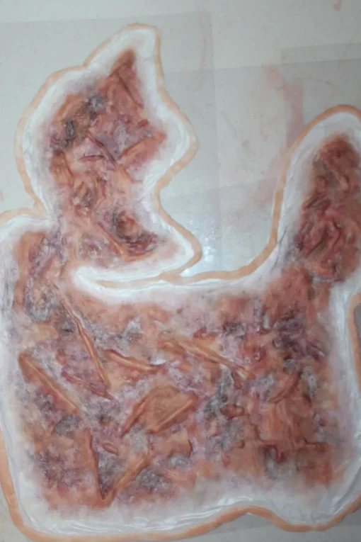 ForensicFX Studios Large Torso Skin Burn Prosthetic Fashion
