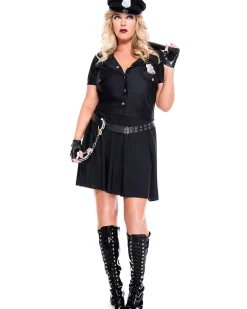 Music Legs Law Enforcer Womens Plus Size Costume Online