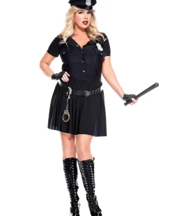 Music Legs Law Enforcer Womens Plus Size Costume Online