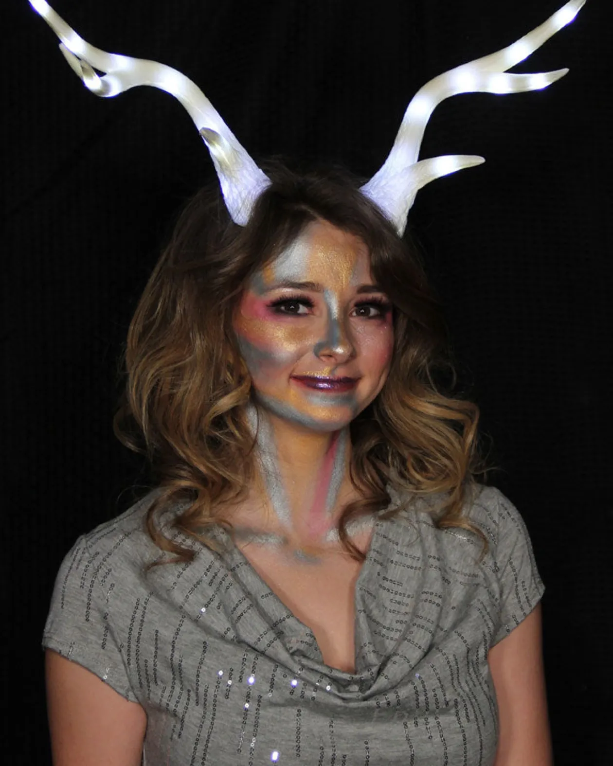 Elope Light-Up Deer Antler White Lumenhorns Clearance