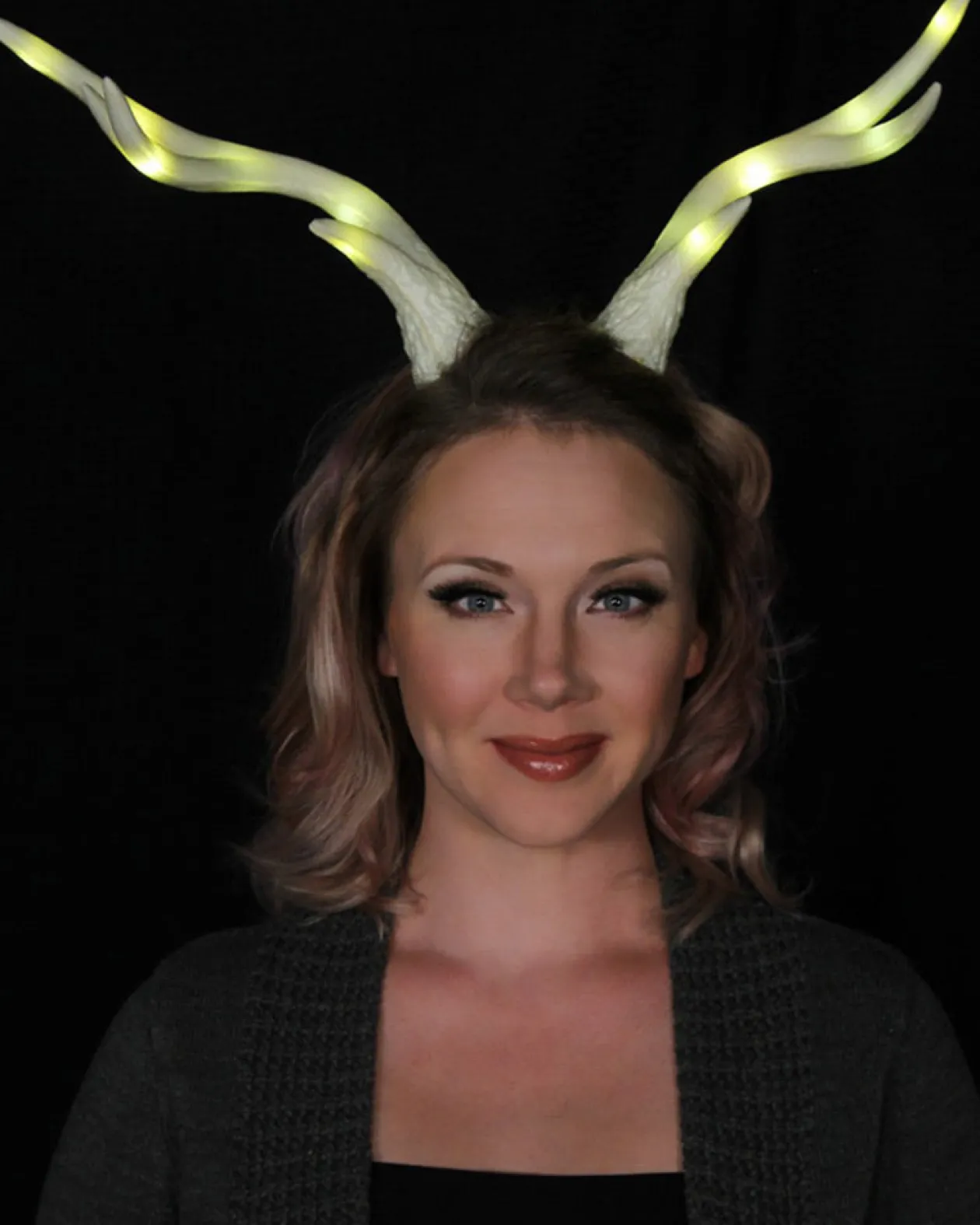 Elope Light-Up Deer Antler White Lumenhorns Clearance