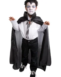 Tomfoolery Long Black Kids Cape Sale