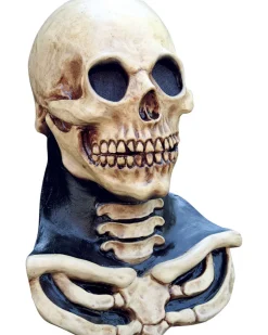 Ghoulish Productions Long Neck Skull Bone Deluxe Mask Cheap