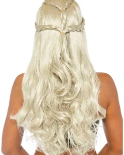 Leg Avenue Long Wavy Braided Wig Clearance