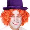 Tomfoolery Mad Purple Velvet Top Hat Clearance