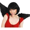 Tomfoolery Medium Black Feather Wings Shop