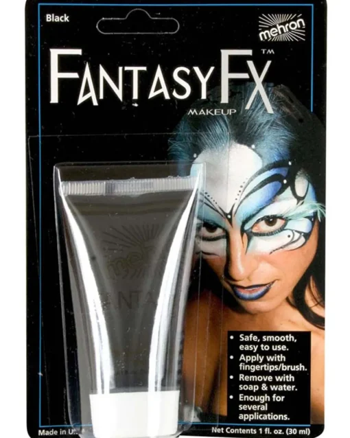 Tomfoolery Mehron Black Fantasy Fx Makeup 30Ml Outlet