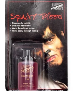 Tomfoolery Mehron Bright Red Arterial Squirt Blood 14Ml Outlet