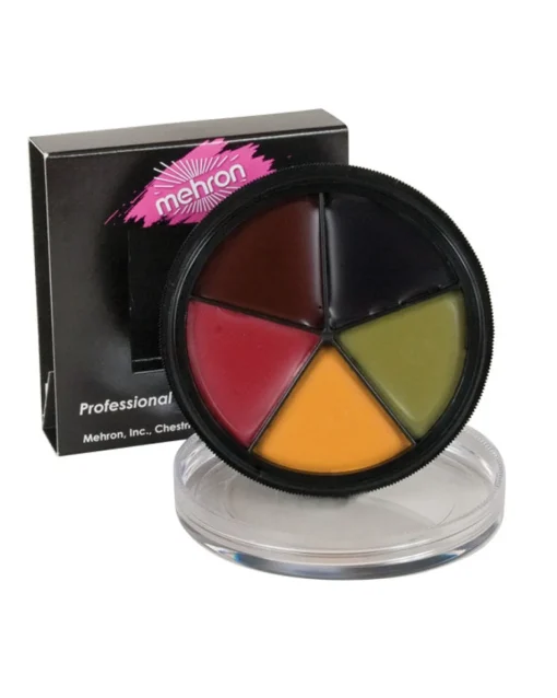Tomfoolery Mehron Bruise Professional Colouring Palette New
