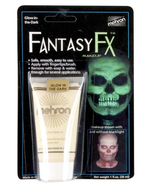 Tomfoolery Mehron Glow In The Dark Fantasy Fx Makeup 30Ml Best