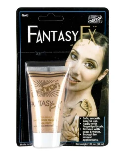 Tomfoolery Mehron Gold Fantasy Fx Makeup 30Ml Best Sale