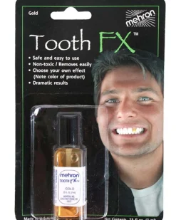 Tomfoolery Mehron Gold Tooth Makeup 7Ml Fashion