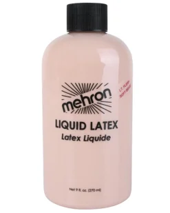 Tomfoolery Mehron Light Flesh Coloured Liquid Latex 270Ml Discount