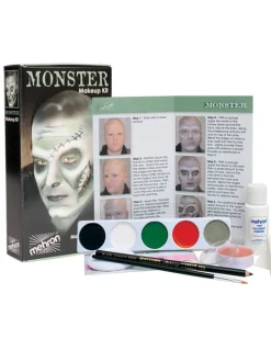 Tomfoolery Mehron Monster Character Makeup Kit Hot
