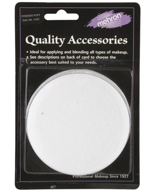Tomfoolery Mehron Powder Puff Applicator Hot