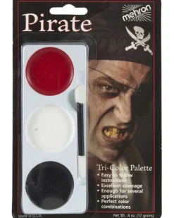 Tomfoolery Mehron Tricolour Pirate Makeup Palette Clearance