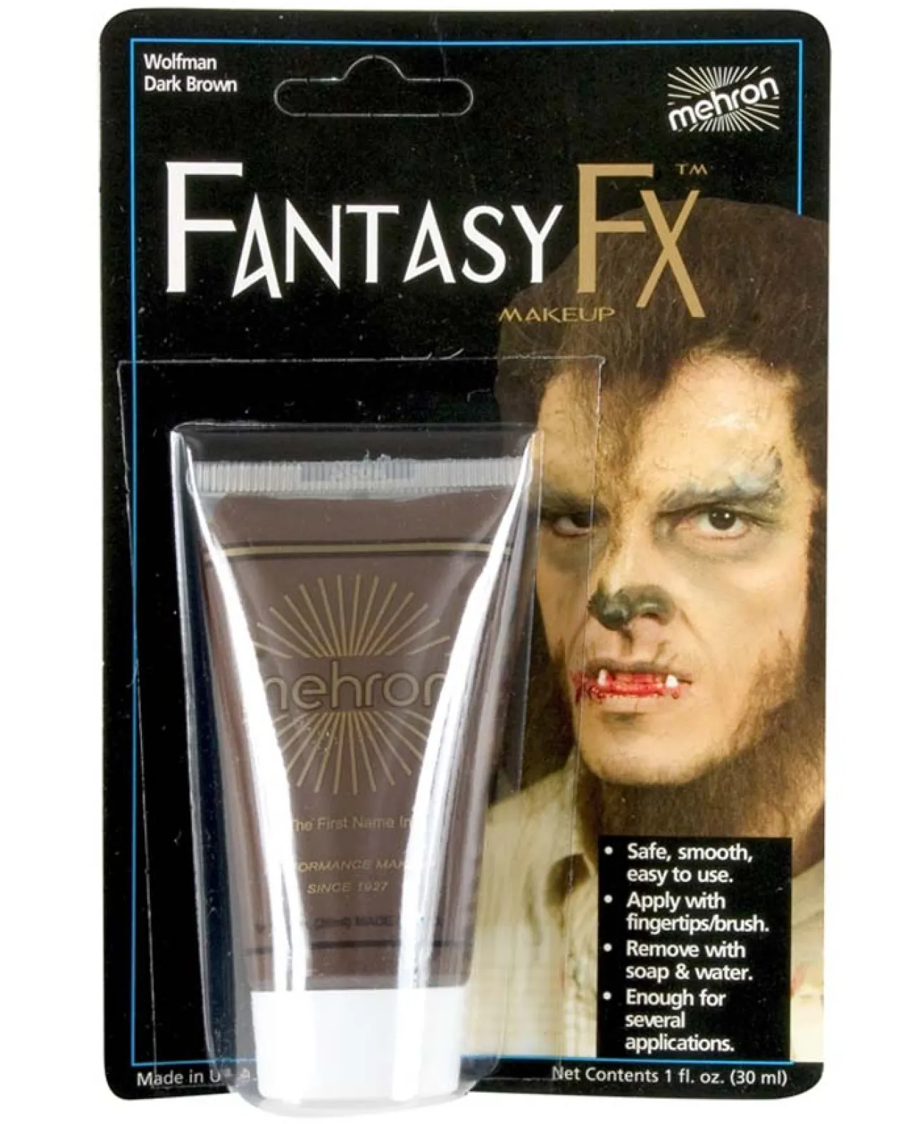 Tomfoolery Mehron Werewolf Fantasy Fx Makeup 30Ml Store