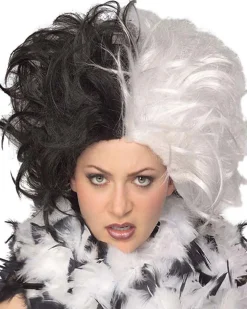 Rubies Ms Spot Black And White Wig Hot