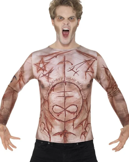 Smiffys Mutilated Skin Mens Costume Store