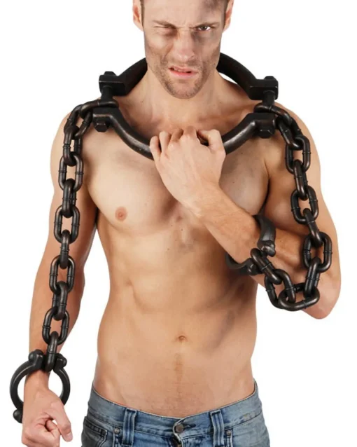 Tomfoolery Neck And Wrist Shackle Prop Cheap
