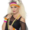 Smiffys Neon Sweatbands Headband And Wristbands Kit Cheap