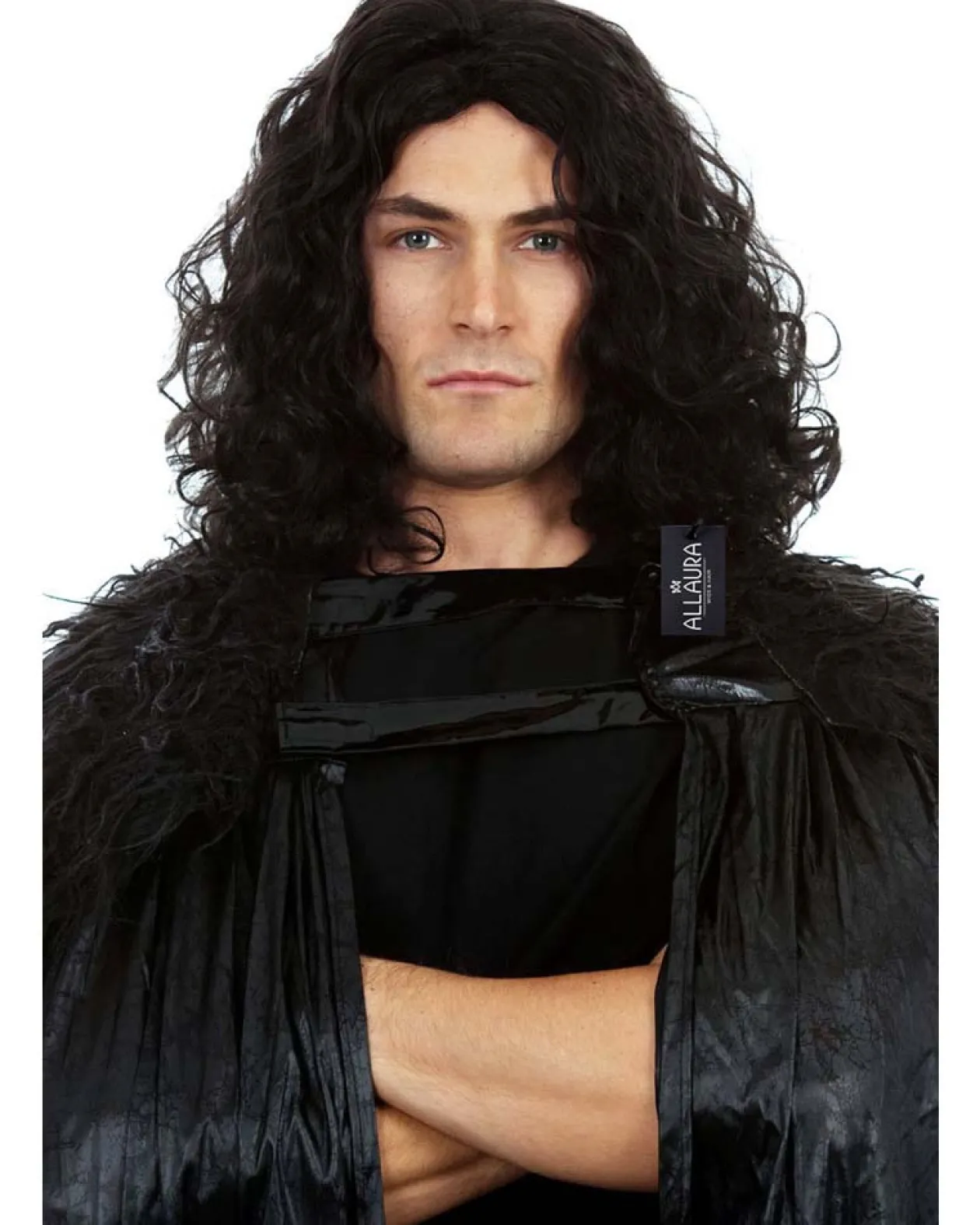 Allaura Wigs and Hair Northern King Black Wig New