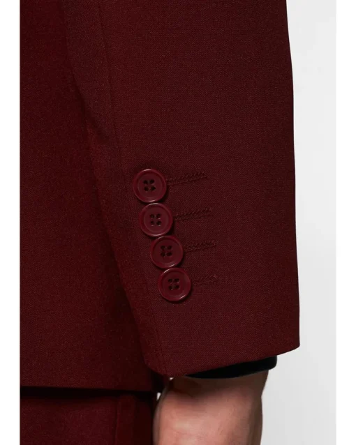 Opposuits Opposuit Blazing Burgundy Premium Mens Costume Outlet