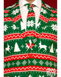 Opposuits Opposuit Festive Green Premium Mens Suit Cheap