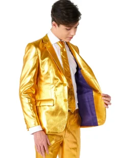 Opposuits Opposuit Groovy Gold Premium Teen Boys Costume Fashion