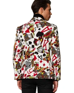 Opposuits Opposuit King Of Clubs Premium Mens Blazer New