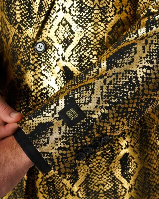 Opposuits Opposuit Shiny Snake Premium Mens Suit Cheap