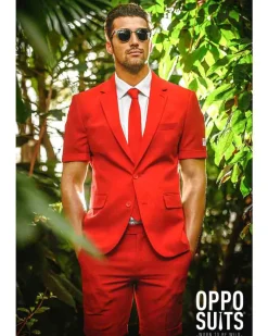 Opposuits Opposuit Summer Red Devil Premium Mens Suit Cheap