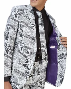 Opposuits Opposuit Textile Telegraph Premium Mens Suit Cheap