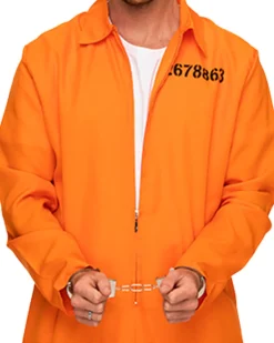 * Orange Prisoner Jumpsuit Adult Costume Best