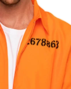 * Orange Prisoner Jumpsuit Adult Costume Best