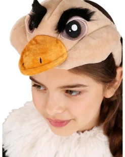 Elope Ostrich Deluxe Plush Headband Collar And Tail Set Cheap